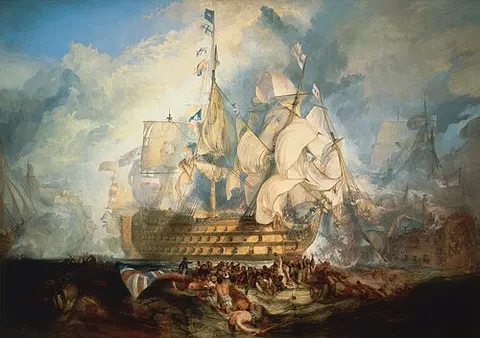 La Batalla de Trafalgar