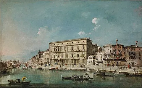 View of the Cannaregio Canal in Venice