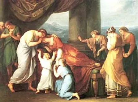 La muerte de Alcestis