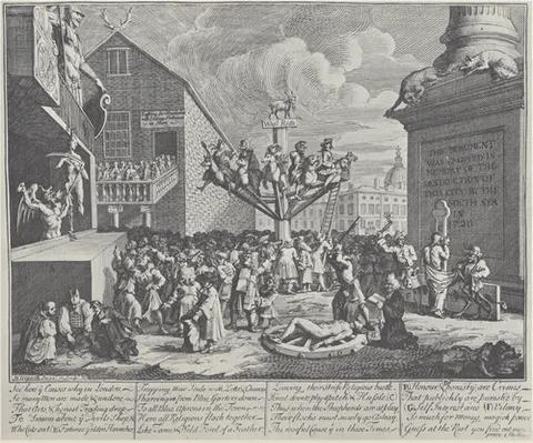 Emblematical Print on the South Sea Scheme