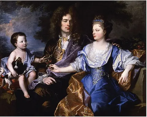 Retrato de la familia de Léonard