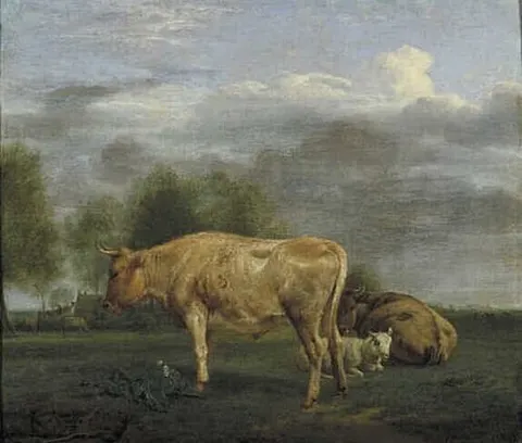 Cattle in a Meadow