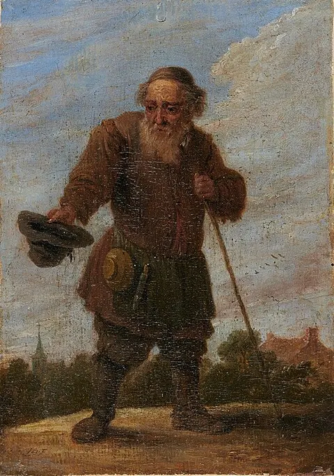 An old Beggar