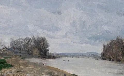 The Seine at Saint-Ouen, France