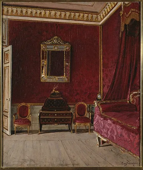 Gripsholms slott, drottningens sängkammare