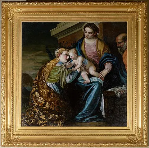 Mystic marriage of Saint Catherine
