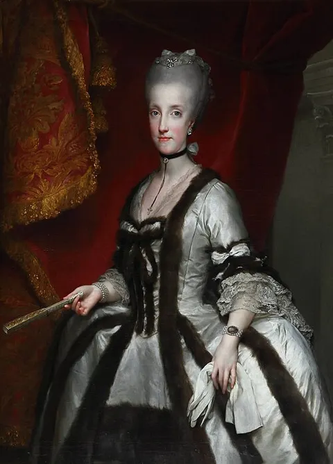 Retrato de María Carolina de Austria
