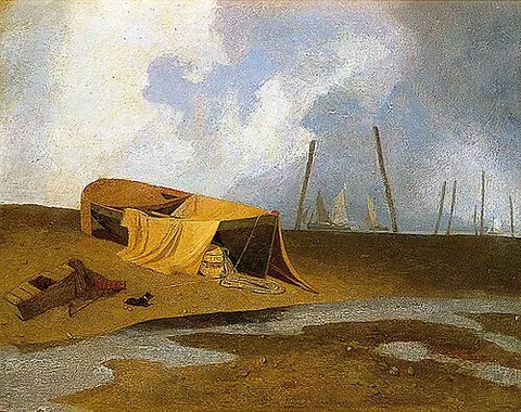 Boats on Cromer Beach, Norfolk