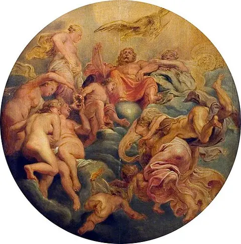 Mercury Conducting Psyche to Olympus