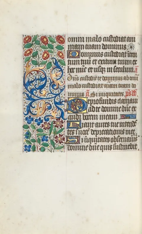 Book of Hours (Use of Rouen): fol. 105v