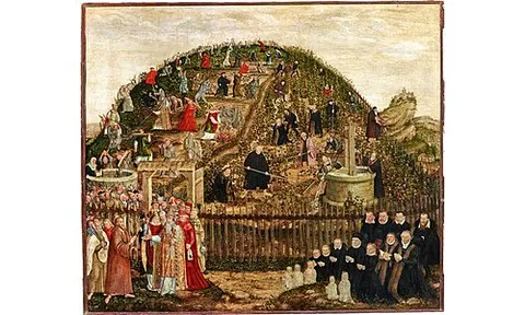 Epitaph for Paul Eber and his Family: Parable of the Workers in the Vineyard