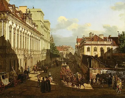 Miodowa Street in Warsaw