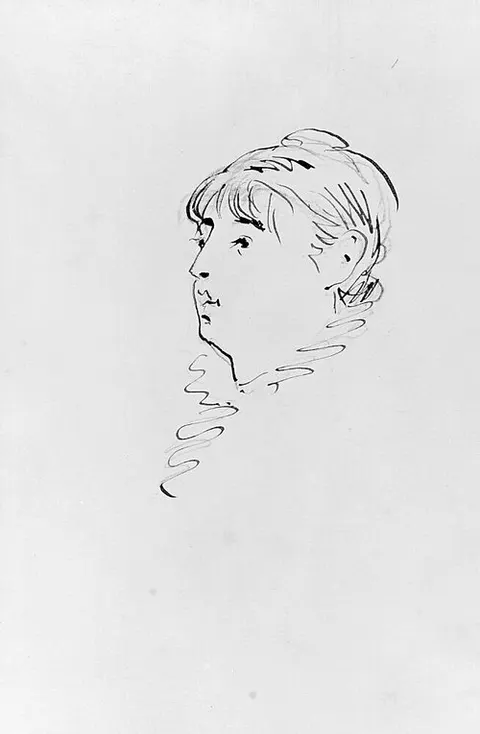 Porträtt av Marie Colombier