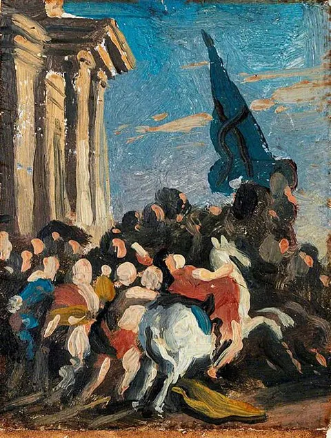 Battle Scene (sketch)