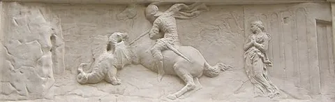 San Jorge salva a la princesa
