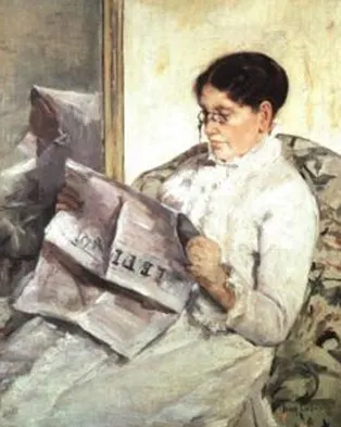 Leyendo "Le Figaro"