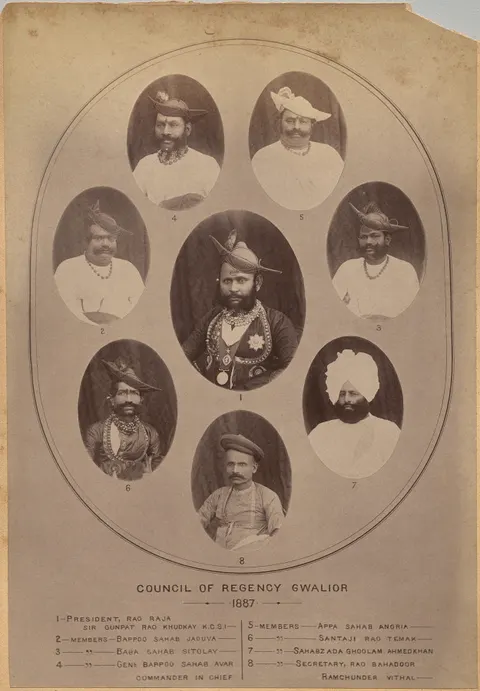 Council of Regency, Gwalior