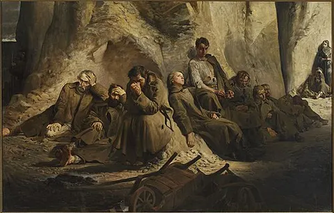 Sunday at the mine (Rest at the mine)