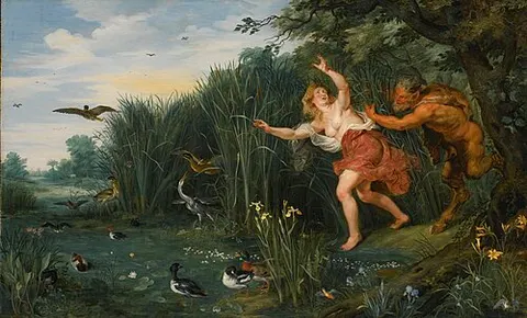 Landscape with Pan and Syrinx