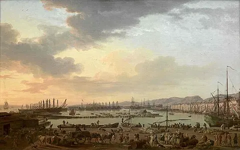 View of the Harbour of Toulon