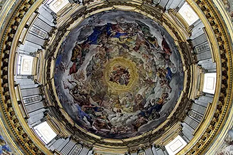 frescos de la capilla del Tesoro di San Gennaro