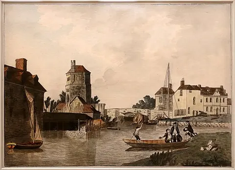 Folly Bridge and Bacon’s Tower, Oxford