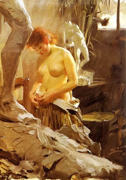In Wikströms studio
