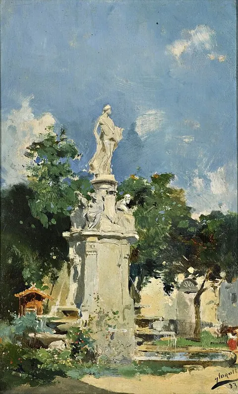 The Fountain of Apollo, Madrid