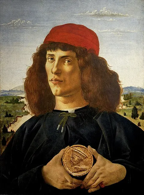 Retrato de hombre con la medalla de Cosme el Viejo