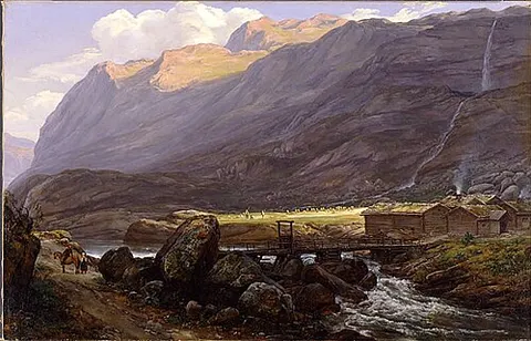 A Farm in Lærdal