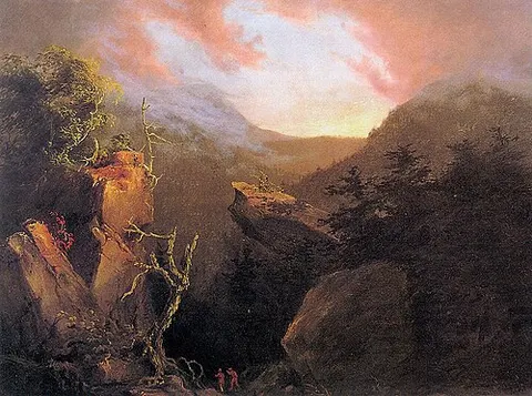 Amanecer en las Catskill Mountains