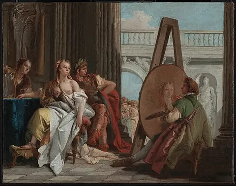 Alexander the Great and Campaspe in the Studio of Apelles