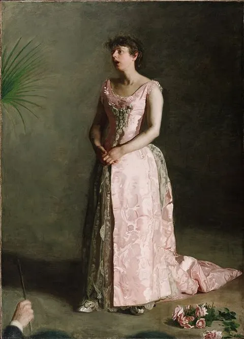 La cantante concierto