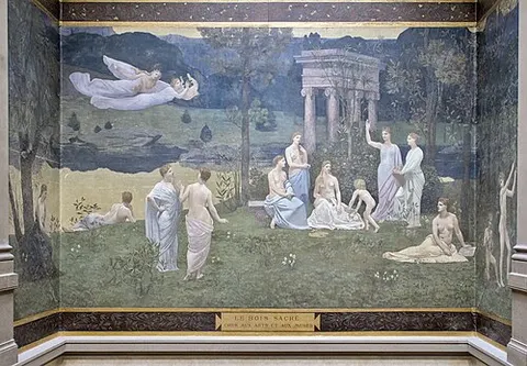 Le Bois sacré cher aux arts et aux Muses