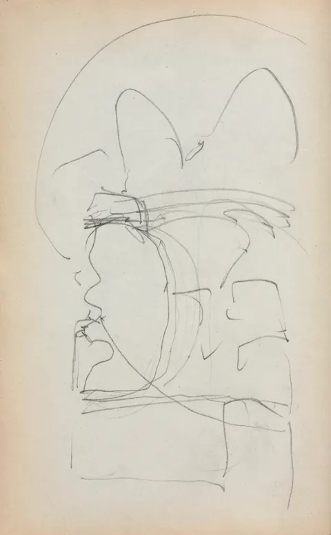 Italian Sketchbook: Abstract Sketch (page 5)