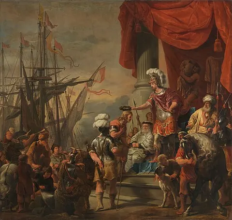 Aeneas Crowning Cloanthus