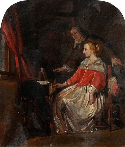 Man and a Woman in an Interior