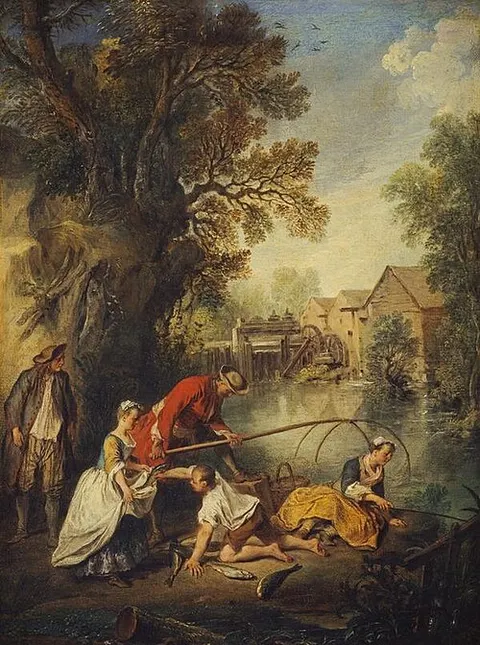 The Watering Party (L'eau)