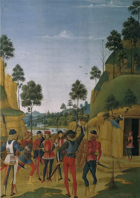Saint Bernardino Appearing After His Death and Freeing a Prisoner