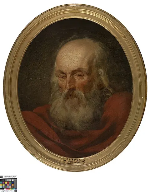 Head of an old man