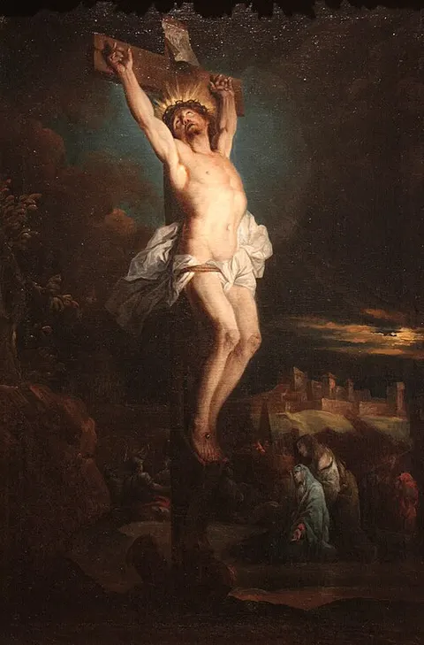 Christ expiring (first version)