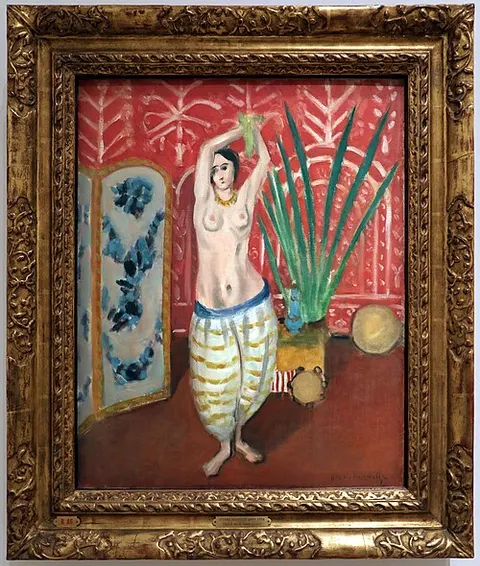 Odalisque with a Screen