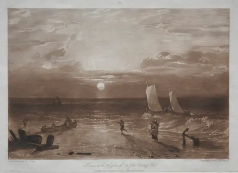 Liber Studiorum:  Mildmay Sea-piece