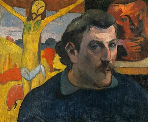 Autoportrait au Christ jaune