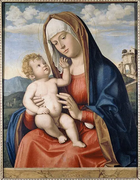 La Virgen con el Niño