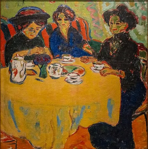 Women drinking Coffee