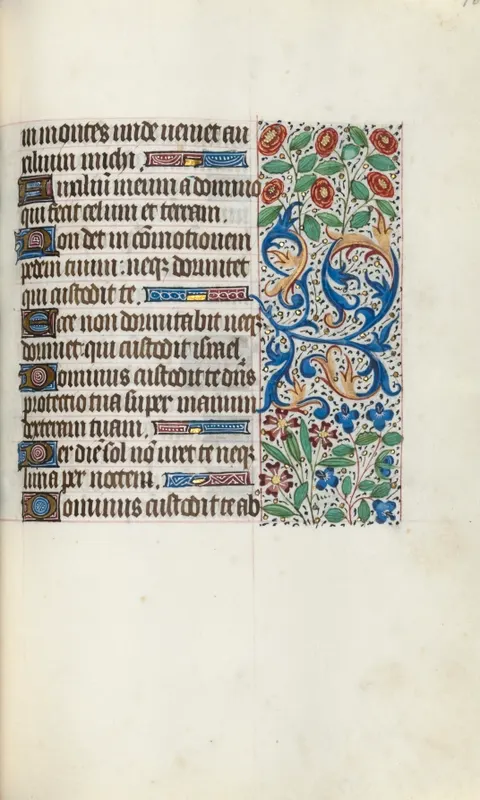 Book of Hours (Use of Rouen): fol. 105r