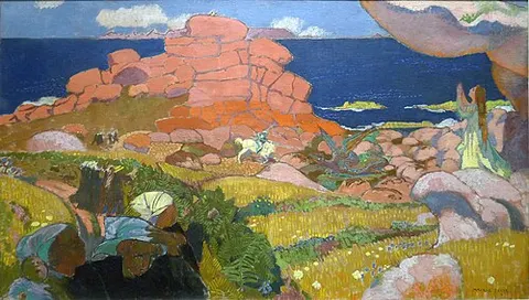 Saint Georges aux rochers rouges
