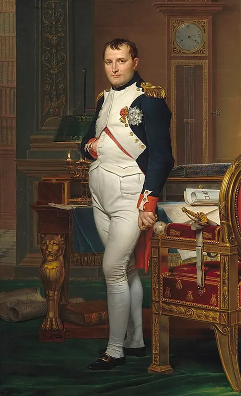 Retrato de Napoleón en su gabinete de trabajo
