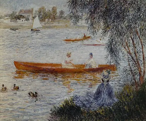 Canotiers à Argenteuil